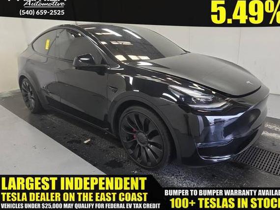 TESLA MODEL Y 2022 7SAYGDEF1NF453266 image